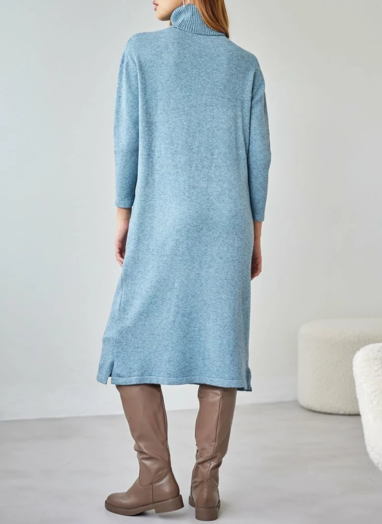 Προώθηση ❤️ The Fashion Project Πλεκτό φόρεμα ζιβάγκο με τσέπες - Οινοπνευματί ❤️ 7 Προώθηση ❤️ The Fashion Project Πλεκτό φόρεμα ζιβάγκο με τσέπες - Οινοπνευματί ❤️ - Image 7