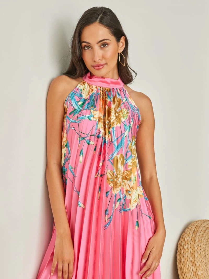 Προϋπολογισμός 🧨 TFP Φλοράλ φόρεμα πλισέ - Φούξια 🎁 2 Προϋπολογισμός 🧨 TFP Φλοράλ φόρεμα πλισέ - Φούξια 🎁 - Image 2