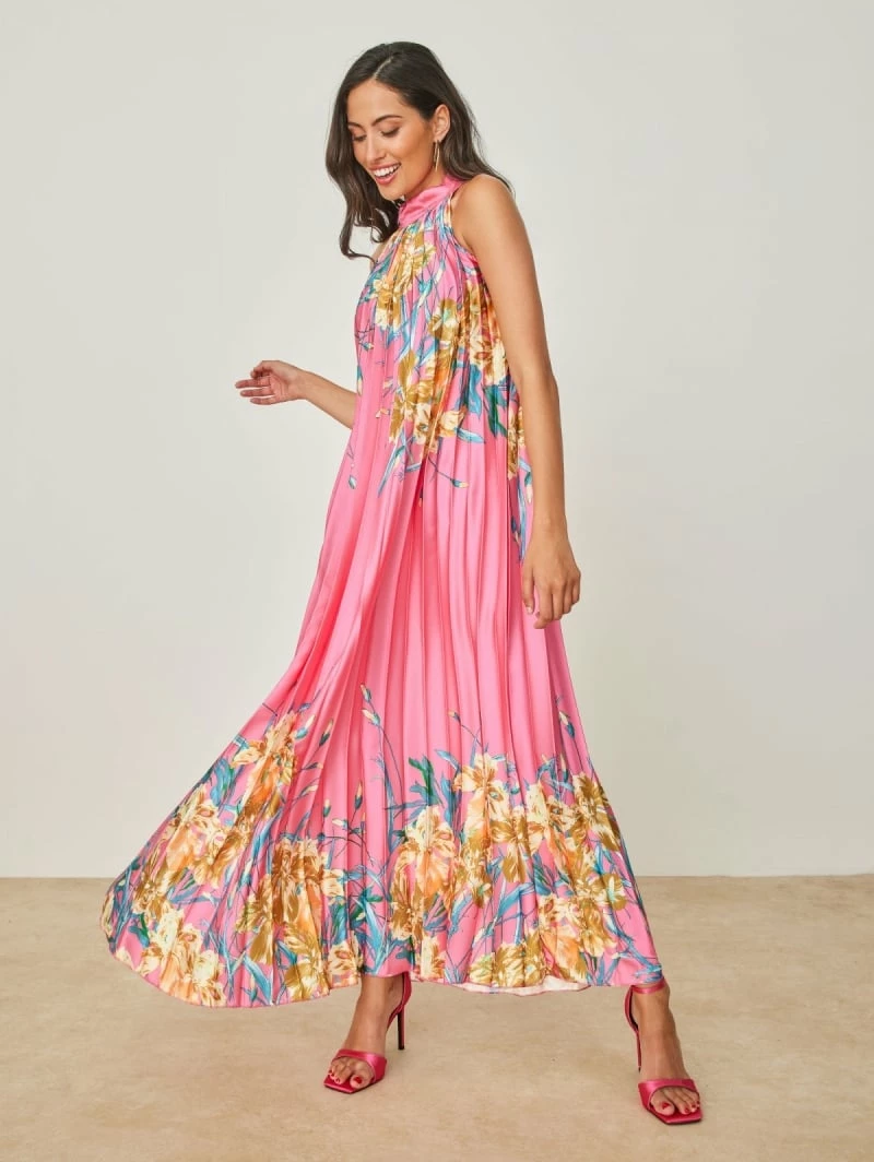 Προϋπολογισμός 🧨 TFP Φλοράλ φόρεμα πλισέ - Φούξια 🎁 5 Προϋπολογισμός 🧨 TFP Φλοράλ φόρεμα πλισέ - Φούξια 🎁 - Image 5