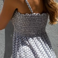 Εξοδος ✨ The Fashion Project Εμπριμέ φόρεμα με λάστιχο στο μπούστο - Ραφ 😍 -Φορέματα Εκπτώσεις forema poua me elastiko mpousto 103000 13cb