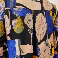 Νέος 🔔 Noobass Εμπριμέ φόρεμα με κουμπιά - Multi 👏 10 Νέος 🔔 Noobass Εμπριμέ φόρεμα με κουμπιά - Multi 👏 -Φορέματα Εκπτώσεις forema poukamiso me entono pattern 109049 mcxv