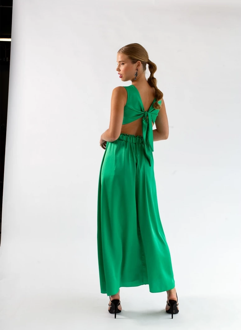 Προϋπολογισμός 🔥 The Fashion Project Φόρεμα σατέν με Cut Outs και κρίκο - Πράσινο 😀 2 Προϋπολογισμός 🔥 The Fashion Project Φόρεμα σατέν με Cut Outs και κρίκο - Πράσινο 😀 - Image 2