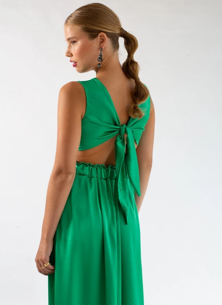 Προϋπολογισμός 🔥 The Fashion Project Φόρεμα σατέν με Cut Outs και κρίκο - Πράσινο 😀 4 Προϋπολογισμός 🔥 The Fashion Project Φόρεμα σατέν με Cut Outs και κρίκο - Πράσινο 😀 - Image 4