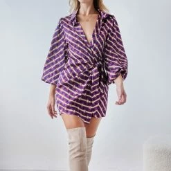 ΧΟΝΔΡΙΚΟ ΕΜΠΟΡΙΟ ❤️ The Fashion Project Εμπριμέ φόρεμα με δέσιμο - Μωβ 👏 9 ΧΟΝΔΡΙΚΟ ΕΜΠΟΡΙΟ ❤️ The Fashion Project Εμπριμέ φόρεμα με δέσιμο - Μωβ 👏 -Φορέματα Εκπτώσεις forema saten me gewmetrika sxedia 108568 b9wn