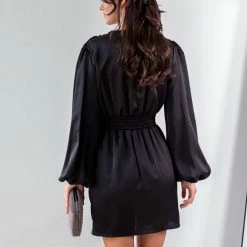 Καλύτερες κριτικές για 🧨 The Fashion Project Φόρεμα ασύμμετρο κρουαζέ - Μαύρο 🥰 -Φορέματα Εκπτώσεις forema saten me krouaze anoigma 106339 frcx