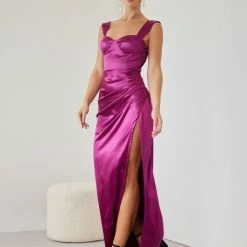 Το φθηνότερο 🥰 The Fashion Project Φόρεμα σατέν με μεγάλο άνοιγμα - Magenta ⭐ 12 Το φθηνότερο 🥰 The Fashion Project Φόρεμα σατέν με μεγάλο άνοιγμα - Magenta ⭐ -Φορέματα Εκπτώσεις forema saten me megalo anoigma 108392 5rgk