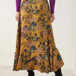 Πολύ καλή προσφορά ❤️ Noobass Φούστα φάκελος μάξι με βολάν - Multi ✔️ -Φορέματα Εκπτώσεις fousta fakelos maksi me volan 109053 7a53