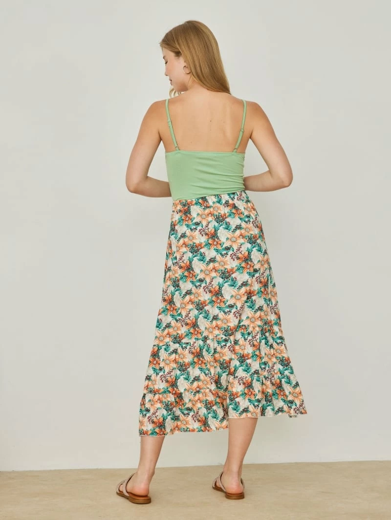 Πολύ καλή προσφορά 💯 Φούστα μίντι φλοράλ NAIBA 201.027 - Multi ❤️ 3 Πολύ καλή προσφορά 💯 Φούστα μίντι φλοράλ NAIBA 201.027 - Multi ❤️ - Image 3