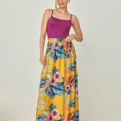 Νέος 🧨 Noobass Φούστα μάξι με μεγάλα λουλούδια - Κίτρινο 😍 9 Νέος 🧨 Noobass Φούστα μάξι με μεγάλα λουλούδια - Κίτρινο 😍 -Φορέματα Εκπτώσεις fousta makria me megala louloudia 105052 60en