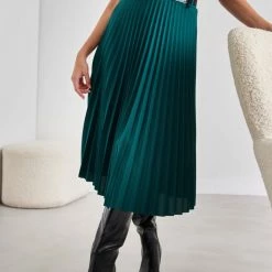 Η καλύτερη συμφωνία 🔥 The Fashion Project Φούστα μίντι πλισέ με ζώνη - Κυπαρισσί 🎉 6 Η καλύτερη συμφωνία 🔥 The Fashion Project Φούστα μίντι πλισέ με ζώνη - Κυπαρισσί 🎉 -Φορέματα Εκπτώσεις fousta minti plise me zwni 107910 eazr