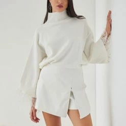 Κουπόνι 🛒 The Fashion Project Φούστα σορτς μίνι από δερματίνη - Λευκό 👍