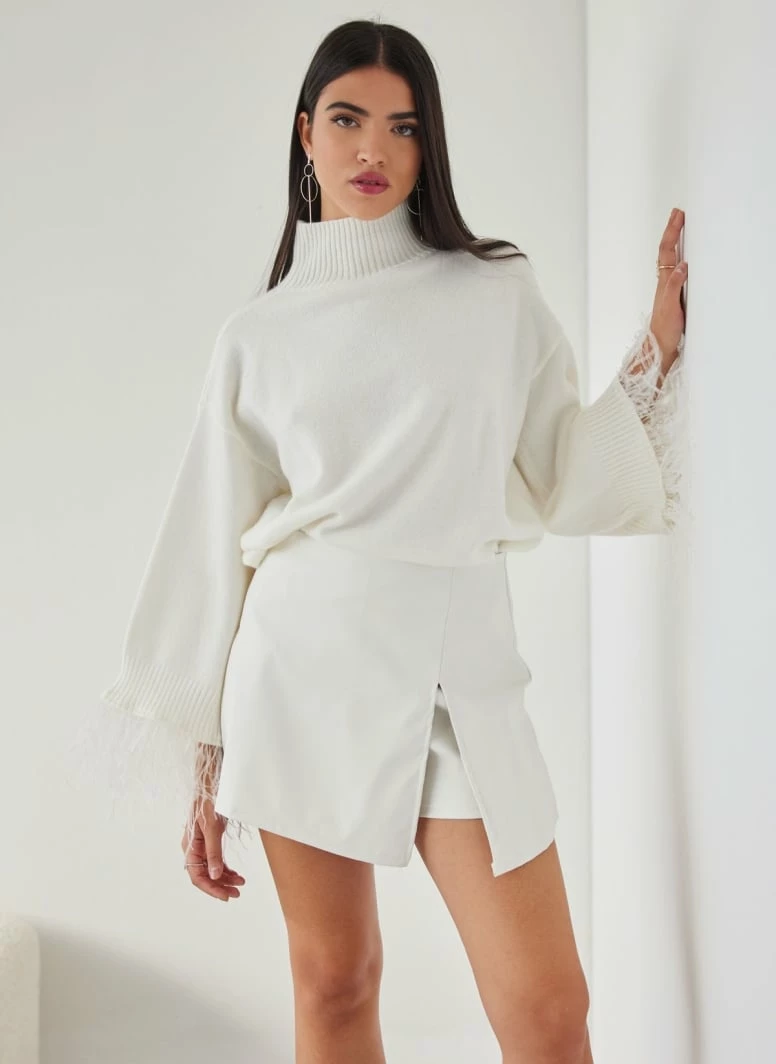 Κουπόνι 🛒 The Fashion Project Φούστα σορτς μίνι από δερματίνη - Λευκό 👍 1 Κουπόνι 🛒 The Fashion Project Φούστα σορτς μίνι από δερματίνη - Λευκό 👍