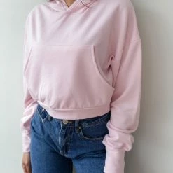 Best Pirce 😍 The Fashion Project Φουτεράκι με τσέπη - Ροζ 🌟