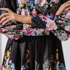 Εξοδος 🎉 The Fashion Project Φλοράλ φόρεμα σατέν - Μαύρο ⌛ 9 Εξοδος 🎉 The Fashion Project Φλοράλ φόρεμα σατέν - Μαύρο ⌛ -Φορέματα Εκπτώσεις konto forema me megala louloudia 96385 8jk8