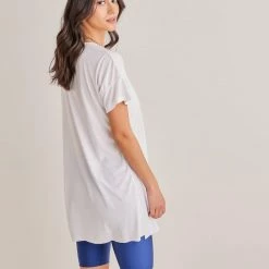 Φτηνός 😀 The Fashion Project Κοντομάνικη μπλούζα με ανοίγματα στο πλάι - Λευκό 🥰 -Φορέματα Εκπτώσεις kontomaniki mplouza me anoigmata sto plai 90431 nax6