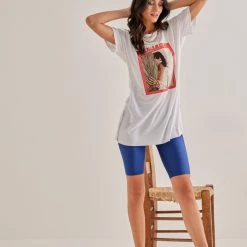 Φτηνός 😀 The Fashion Project Κοντομάνικη μπλούζα με ανοίγματα στο πλάι - Λευκό 🥰 -Φορέματα Εκπτώσεις kontomaniki mplouza me anoigmata sto plai 90431 t8yt