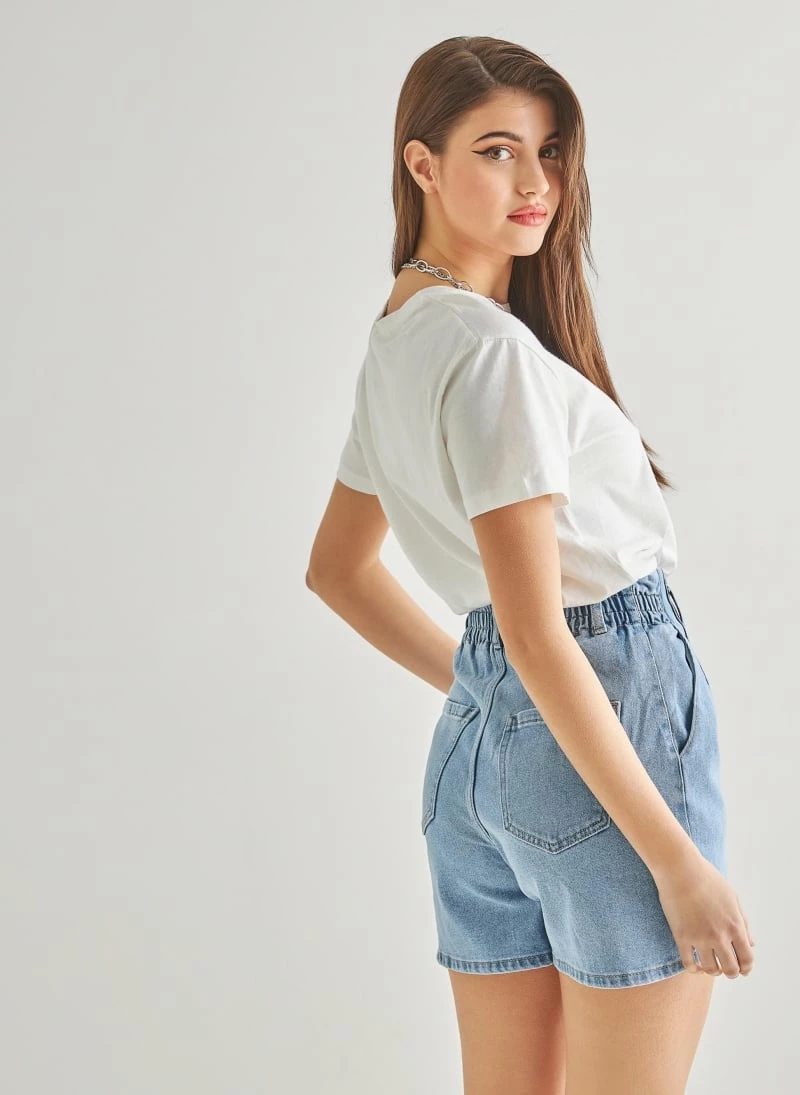 Πολύ καλή προσφορά 💯 The Fashion Project Κοντομάνικη μπλούζα με στάμπα και πέτρες - Λευκό 💯 3 Πολύ καλή προσφορά 💯 The Fashion Project Κοντομάνικη μπλούζα με στάμπα και πέτρες - Λευκό 💯 - Image 3