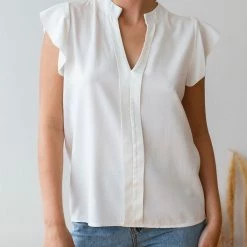 Τοπ 10 💯 The Fashion Project Μπλούζα με μάο γιακά - Λευκό 🎉 8 Τοπ 10 💯 The Fashion Project Μπλούζα με μάο γιακά - Λευκό 🎉 -Φορέματα Εκπτώσεις mplouza me mao giaka 106318 35k5