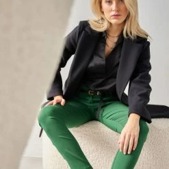 Νέος 💯 The Fashion Project Μπλούζα σατέν με γιακά - Μαύρο 😀 -Φορέματα Εκπτώσεις mplouza saten me giaka 106838 u1pb