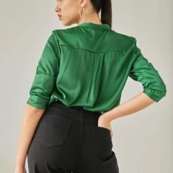 Νέος 👍 The Fashion Project Μπλούζα σατέν με μάο γιακά - Κυπαρισσί 🥰 5 Νέος 👍 The Fashion Project Μπλούζα σατέν με μάο γιακά - Κυπαρισσί 🥰 -Φορέματα Εκπτώσεις mplouza saten me mao giaka 107008 nlcu