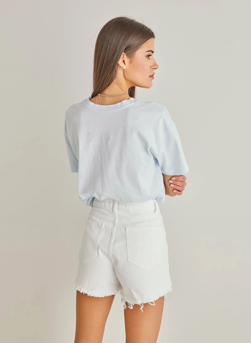 Το φθηνότερο ⌛ The Fashion Project Oversized βαμβακερή κοντομάνικη μπλούζα - Γαλάζιο ✨ 2 Το φθηνότερο ⌛ The Fashion Project Oversized βαμβακερή κοντομάνικη μπλούζα - Γαλάζιο ✨ - Image 2