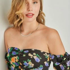 Η καλύτερη συμφωνία 👏 The Fashion Project Σετ Floral σορτς με τοπάκι - Μαύρο 🥰 -Φορέματα Εκπτώσεις set floral sorts me topaki 104961 2py8