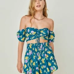 Προϋπολογισμός 🧨 The Fashion Project Σετ Floral σορτς με τοπάκι - Petrol 🧨 9 Προϋπολογισμός 🧨 The Fashion Project Σετ Floral σορτς με τοπάκι - Petrol 🧨 -Φορέματα Εκπτώσεις set floral sorts me topaki 104966 jsbr