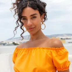 Εκπτωση 😍 The Fashion Project Σετ φούστα με Cropped τοπάκι - Πορτοκαλί ⭐ 15 Εκπτωση 😍 The Fashion Project Σετ φούστα με Cropped τοπάκι - Πορτοκαλί ⭐ -Φορέματα Εκπτώσεις set fousta me cropped toopaki 104597 hoak