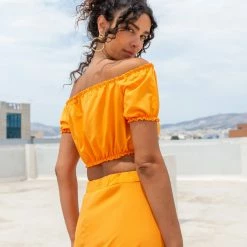 Εκπτωση 😍 The Fashion Project Σετ φούστα με Cropped τοπάκι - Πορτοκαλί ⭐ 13 Εκπτωση 😍 The Fashion Project Σετ φούστα με Cropped τοπάκι - Πορτοκαλί ⭐ -Φορέματα Εκπτώσεις set fousta me cropped toopaki 104597 pove