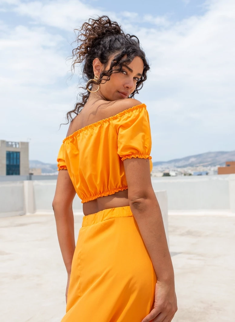 Εκπτωση 😍 The Fashion Project Σετ φούστα με Cropped τοπάκι - Πορτοκαλί ⭐ 6 Εκπτωση 😍 The Fashion Project Σετ φούστα με Cropped τοπάκι - Πορτοκαλί ⭐ - Image 6