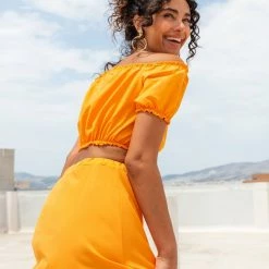 Εκπτωση 😍 The Fashion Project Σετ φούστα με Cropped τοπάκι - Πορτοκαλί ⭐ 11 Εκπτωση 😍 The Fashion Project Σετ φούστα με Cropped τοπάκι - Πορτοκαλί ⭐ -Φορέματα Εκπτώσεις set fousta me cropped toopaki 104597 znzx