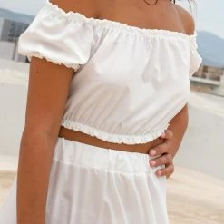 Flash Sale 🌟 The Fashion Project Σετ φούστα με Cropped τοπάκι - Λευκό 🔔 8 Flash Sale 🌟 The Fashion Project Σετ φούστα με Cropped τοπάκι - Λευκό 🔔 -Φορέματα Εκπτώσεις set fousta me cropped topaki 104590 dzmf