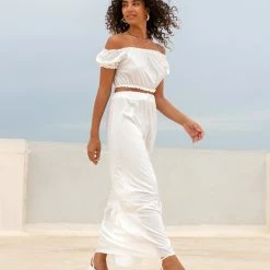 Flash Sale 🌟 The Fashion Project Σετ φούστα με Cropped τοπάκι - Λευκό 🔔 10 Flash Sale 🌟 The Fashion Project Σετ φούστα με Cropped τοπάκι - Λευκό 🔔 -Φορέματα Εκπτώσεις set fousta me cropped topaki 104590 ikef