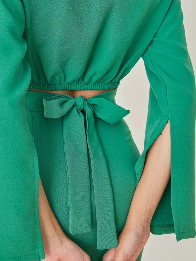 Flash Sale 🎁 The Fashion Project Σετ φούστα με μπολερό - Πράσινο ⭐ 6 Flash Sale 🎁 The Fashion Project Σετ φούστα με μπολερό - Πράσινο ⭐ - Image 6