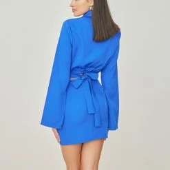 Προώθηση ⭐ The Fashion Project Σετ φούστα με μπολερό - Μπλε 👏 10 Προώθηση ⭐ The Fashion Project Σετ φούστα με μπολερό - Μπλε 👏 -Φορέματα Εκπτώσεις set fousta me mpolero 100921 vdmv