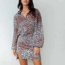 Εκπτωση 🔔 The Fashion Project Σετ φούστα με πουκάμισο διαφάνεια - Μαύρο/Μπεζ 🛒 -Φορέματα Εκπτώσεις set fousta me poukamiso diafaneia 106977 6k9x