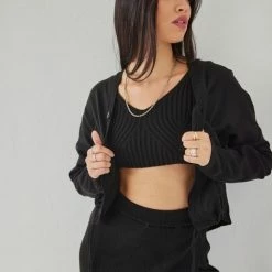 Κουπόνι 🤩 The Fashion Project Σετ φούστα με τοπ και ζακέτα - Μαύρο 😍 11 Κουπόνι 🤩 The Fashion Project Σετ φούστα με τοπ και ζακέτα - Μαύρο 😍 -Φορέματα Εκπτώσεις set fousta me top kai zaketa 108558 331r