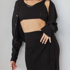 Κουπόνι 🤩 The Fashion Project Σετ φούστα με τοπ και ζακέτα - Μαύρο 😍 16 Κουπόνι 🤩 The Fashion Project Σετ φούστα με τοπ και ζακέτα - Μαύρο 😍 -Φορέματα Εκπτώσεις set fousta me top kai zaketa 108558 e9oj