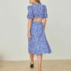 Εκπτωση 🧨 The Fashion Project Σετ φούστα με τοπάκι - Μπλε 🎁 -Φορέματα Εκπτώσεις set fousta me topaki 105087 cr8k