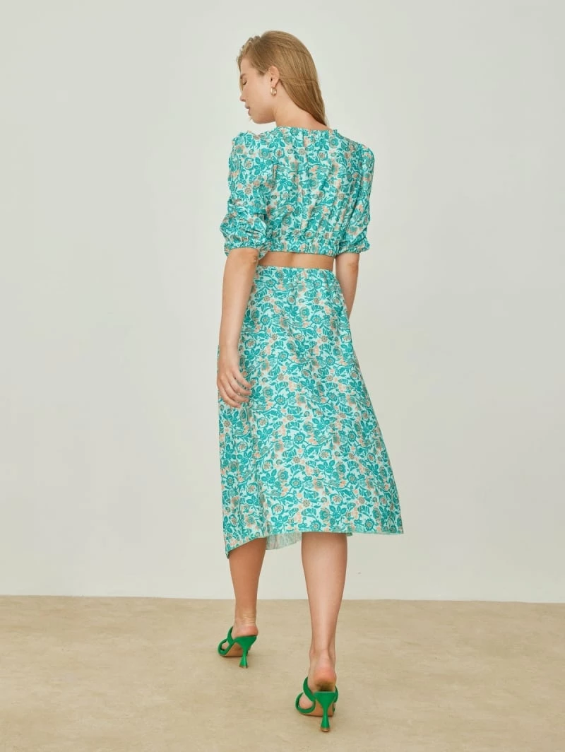 Best Pirce 🧨 The Fashion Project Σετ φούστα με τοπάκι - Μέντα 💯 4 Best Pirce 🧨 The Fashion Project Σετ φούστα με τοπάκι - Μέντα 💯 - Image 4