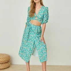 Best Pirce 🧨 The Fashion Project Σετ φούστα με τοπάκι - Μέντα 💯 7 Best Pirce 🧨 The Fashion Project Σετ φούστα με τοπάκι - Μέντα 💯 -Φορέματα Εκπτώσεις set fousta me topaki 105088 liz8