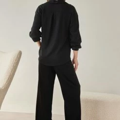 ΧΟΝΔΡΙΚΟ ΕΜΠΟΡΙΟ 💯 The Fashion Project Σετ γκοφρέ πουκάμισο με παντελόνι - Μαύρο 🎁 9 ΧΟΝΔΡΙΚΟ ΕΜΠΟΡΙΟ 💯 The Fashion Project Σετ γκοφρέ πουκάμισο με παντελόνι - Μαύρο 🎁 -Φορέματα Εκπτώσεις set gkofre poukamiso me panteloni 108517 kioj