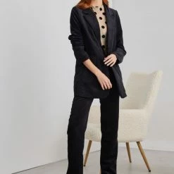 Εκπτωση 🤩 The Fashion Project Σετ κοτλέ σακάκι με παντελόνι - Μαύρο 💯 -Φορέματα Εκπτώσεις set kotle sakaki me panteloni 108575 vcjw