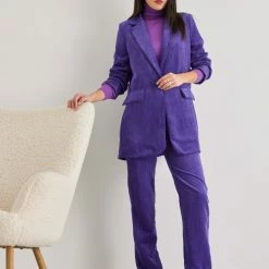 Καλύτερες κριτικές για 🌟 The Fashion Project Σετ κοτλέ σακάκι με παντελόνι - Μωβ ✨ -Φορέματα Εκπτώσεις set kotle sakaki me panteloni 108576 sdd9