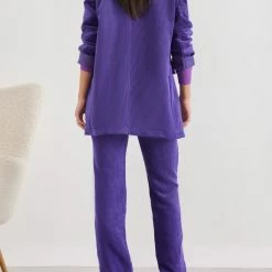 Καλύτερες κριτικές για 🌟 The Fashion Project Σετ κοτλέ σακάκι με παντελόνι - Μωβ ✨ -Φορέματα Εκπτώσεις set kotle sakaki me panteloni 108576 zkp0