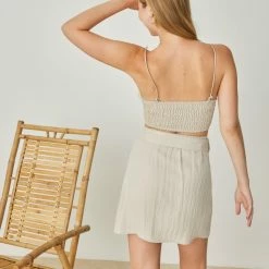 Flash Sale 🥰 The Fashion Project Σετ λινή φούστα με τοπάκι - Μπεζ 🎉 10 Flash Sale 🥰 The Fashion Project Σετ λινή φούστα με τοπάκι - Μπεζ 🎉 -Φορέματα Εκπτώσεις set lini fousta me topaki 104605 odud