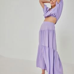 Φορέματα Εκπτώσεις -Φορέματα Εκπτώσεις set lini fousta me topaki 90491 4s3m