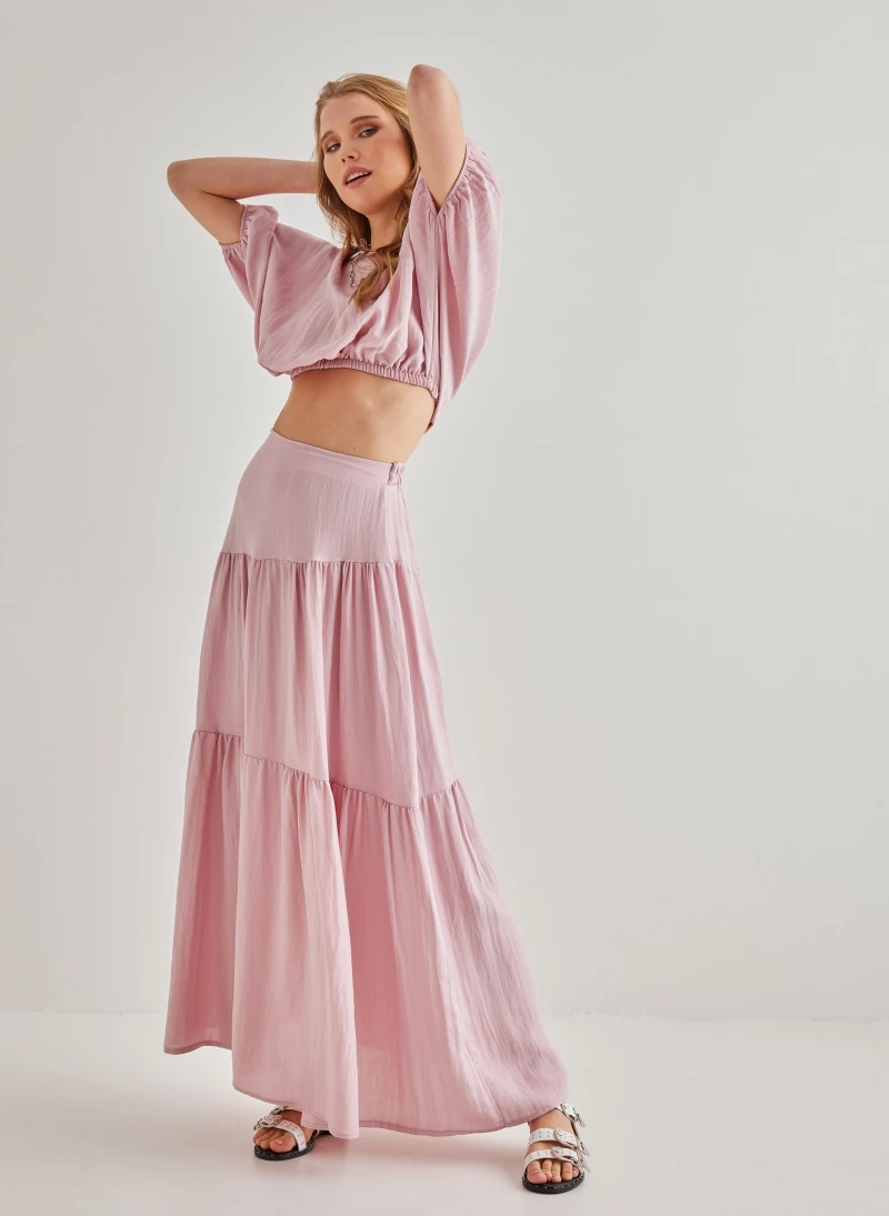 Καλύτερη πώληση 😍 The Fashion Project Σετ λινή φούστα με τοπάκι - Σάπιο μήλο 🧨 1 Καλύτερη πώληση 😍 The Fashion Project Σετ λινή φούστα με τοπάκι - Σάπιο μήλο 🧨