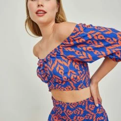 Προώθηση 🛒 The Fashion Project Σετ μάξι φούστα με τοπ - Μπλε σκούρο 🎉 -Φορέματα Εκπτώσεις set maksi fousta me top 104978 8vnt