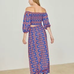 Προώθηση 🛒 The Fashion Project Σετ μάξι φούστα με τοπ - Μπλε σκούρο 🎉 -Φορέματα Εκπτώσεις set maksi fousta me top 104978 lvjm